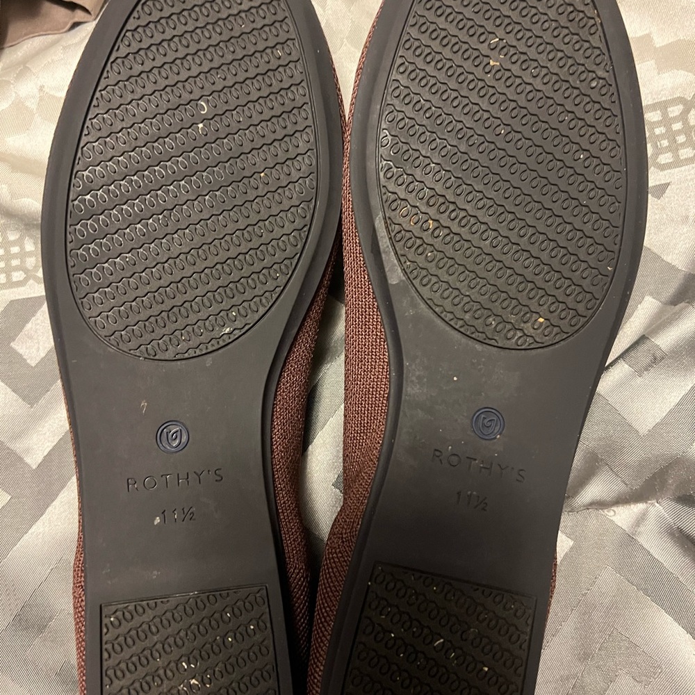 Brown Rothy Flats